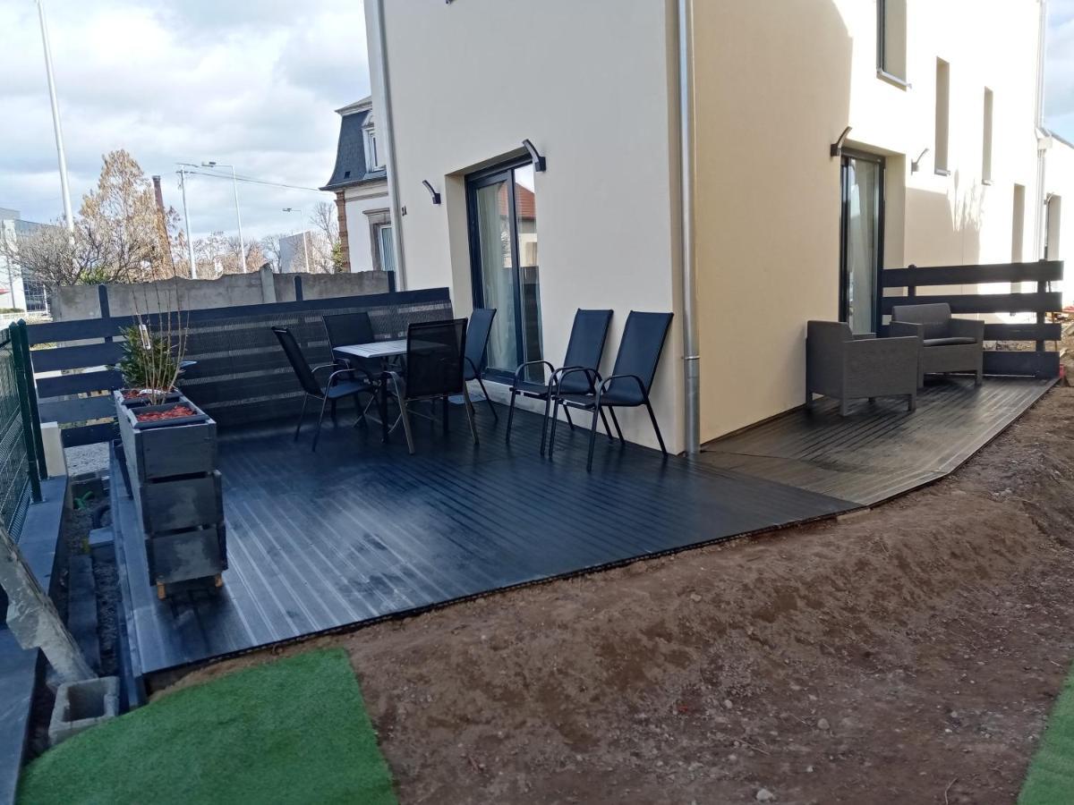 Jolie Maison, Balneo Lumino Therapie Et Terrasse Colmar Exteriör bild